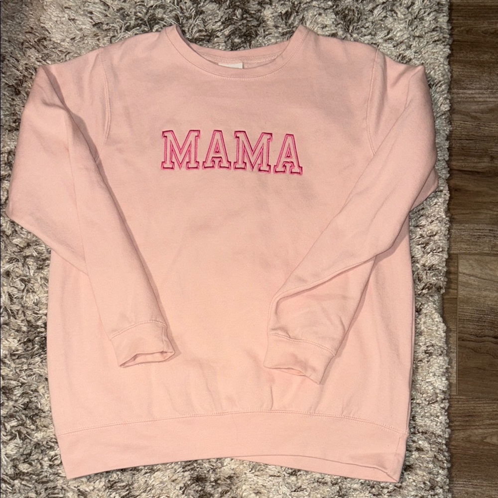 Pink 'MAMA' Sweatshirt